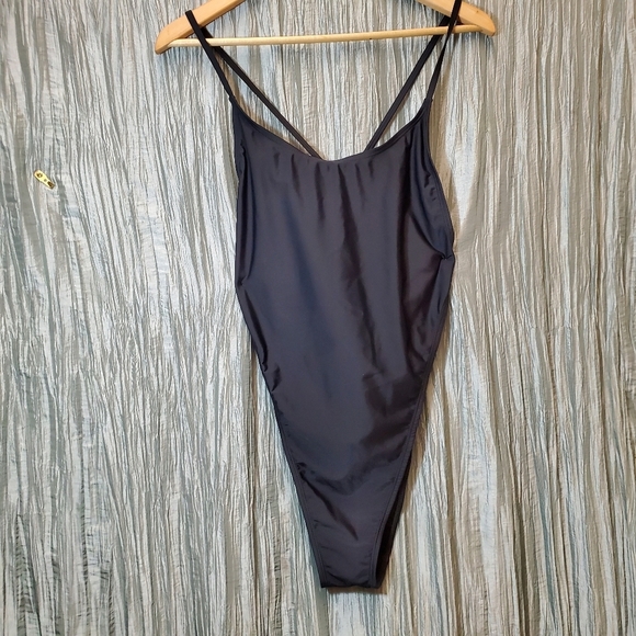 BETTY JADE Black One Piece Cut Out Bathing Suit - Picture 4 of 11
